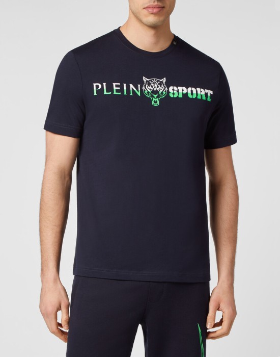 футболка  от бренда plein sport вид слева