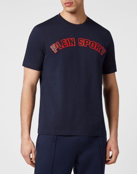 футболка  от бренда plein sport вид слева