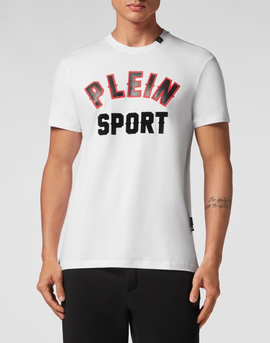 футболка  от бренда plein sport вид слева