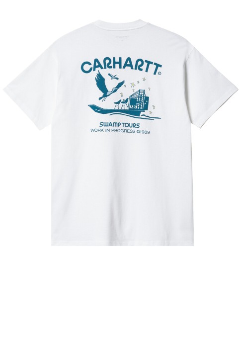 футболка  от бренда carhartt wip вид слева
