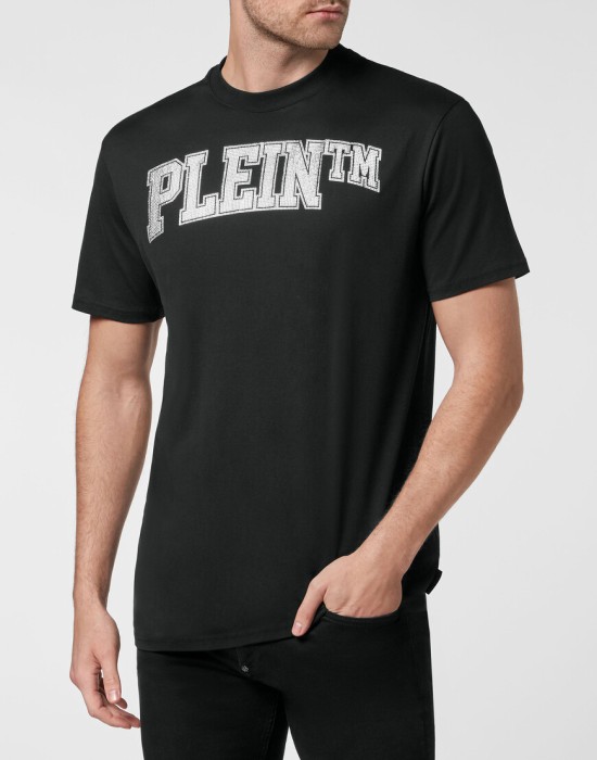 футболка  от бренда philipp plein вид слева