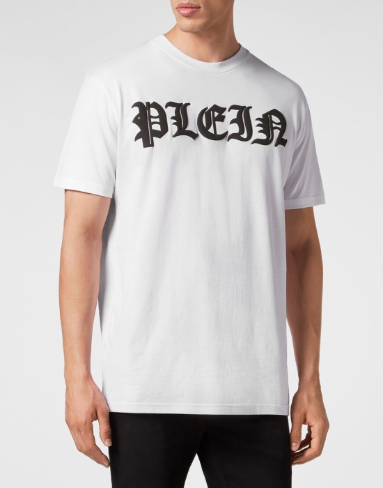 футболка  от бренда philipp plein вид слева