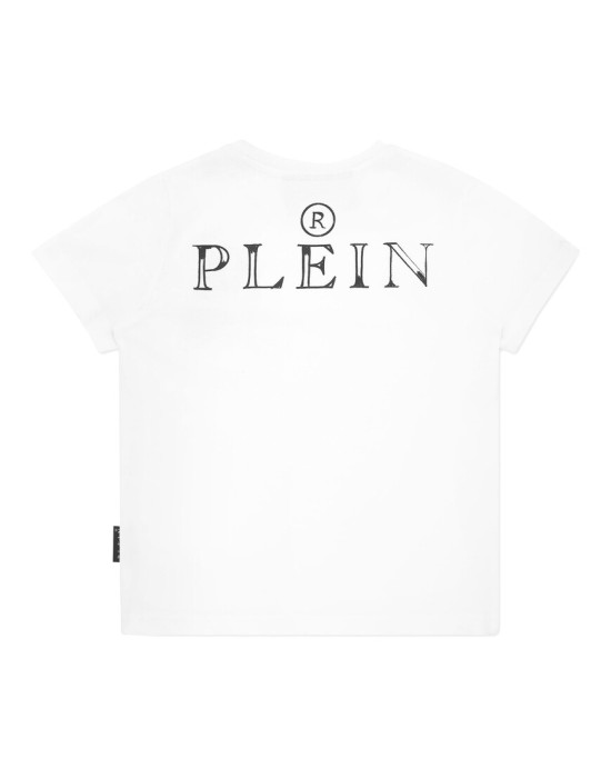 футболка  от бренда philipp plein вид слева