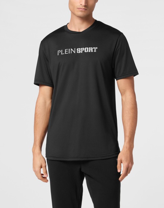 футболка  от бренда plein sport вид слева