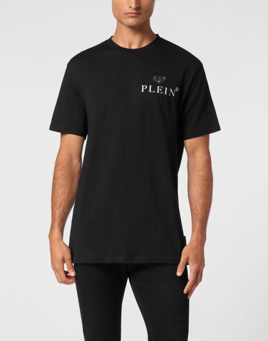 футболка  от бренда philipp plein вид слева