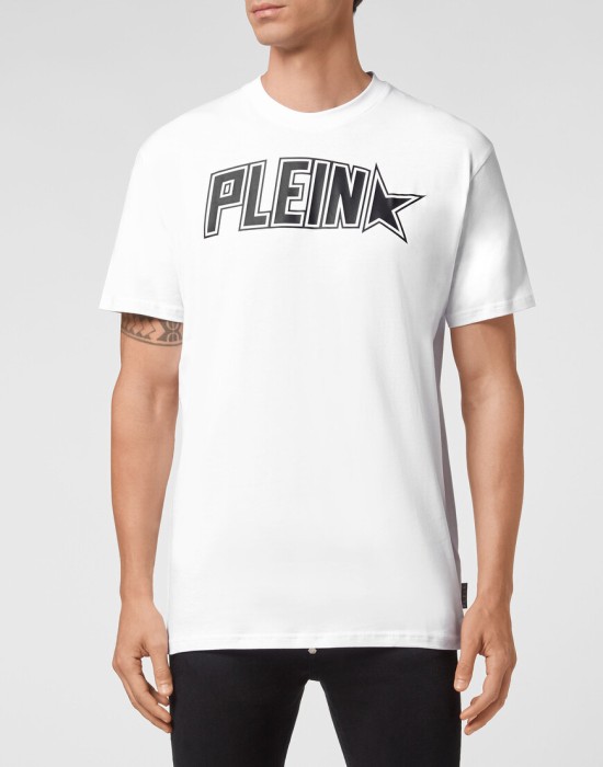 футболка от бренда philipp plein вид слева