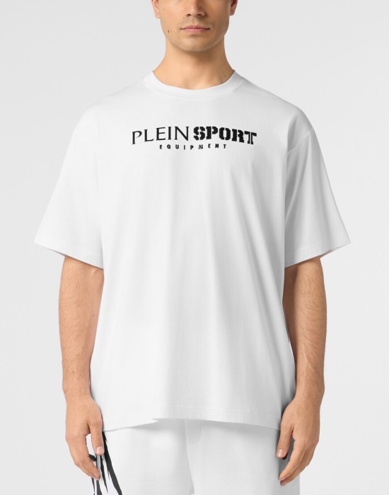 футболка от бренда plein sport вид слева