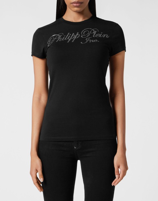 футболка  от бренда philipp plein вид слева