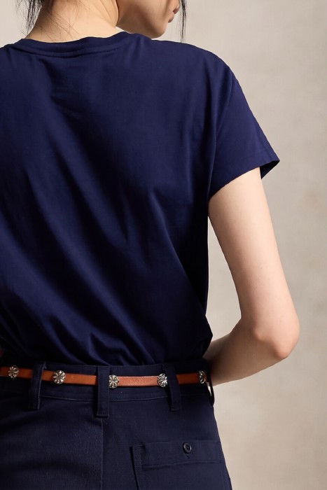 футболка  от бренда ralph lauren вид слева