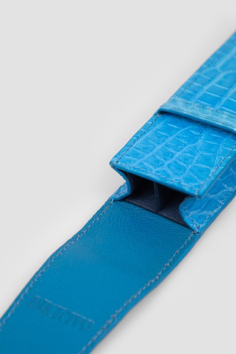 футляр для ручек  из кожи спереди