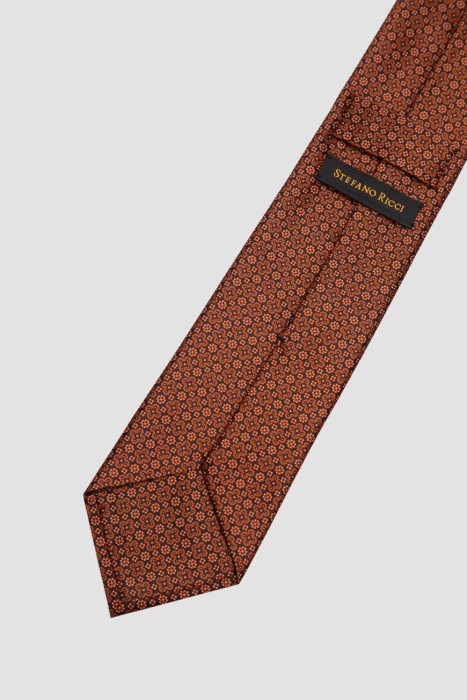 галстук  из англии вид сбоку