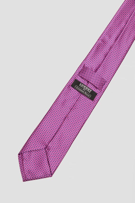 галстук  из англии вид сбоку