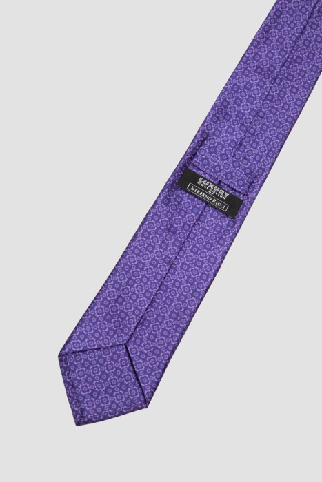 галстук  из англии вид сбоку