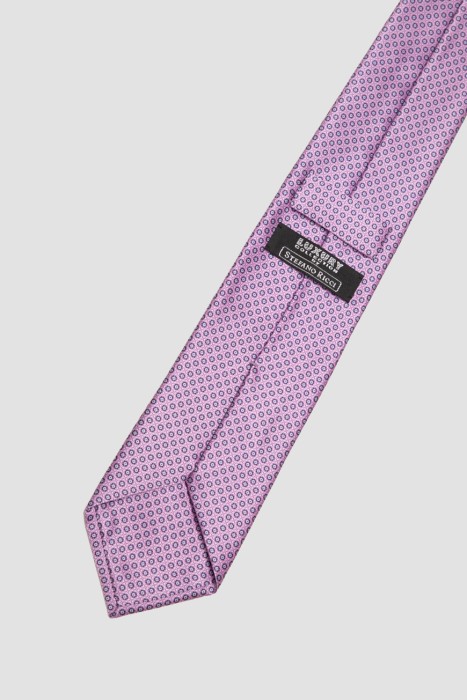 галстук  из англии вид сбоку