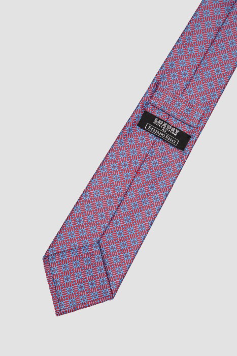 галстук  из англии вид сбоку