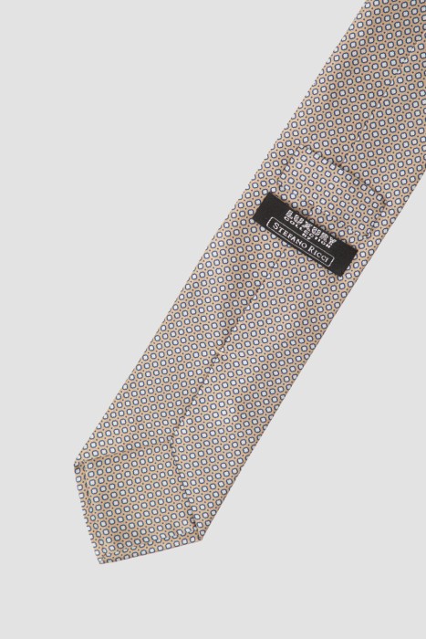 галстук  из англии вид сбоку