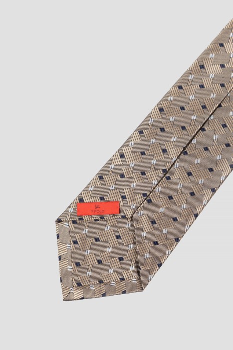 галстук  из италии вид сбоку