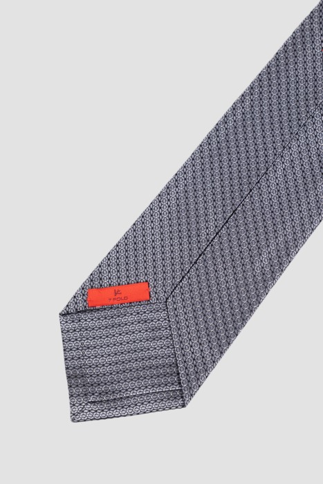 галстук  из италии вид сбоку