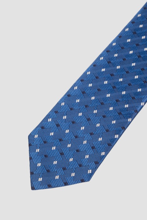 галстук  от бренда isaia вид слева