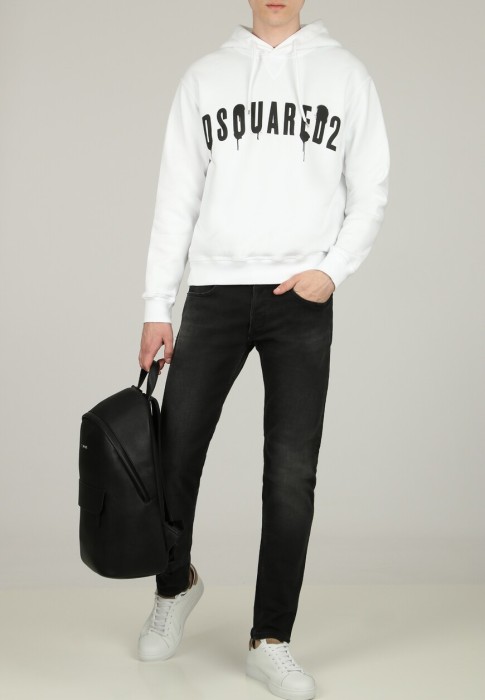 худи 2 от бренда dsquared вид слева