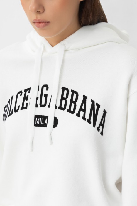 худи dolce&gabbana модель из коллекции black sicily из италии вид сбоку