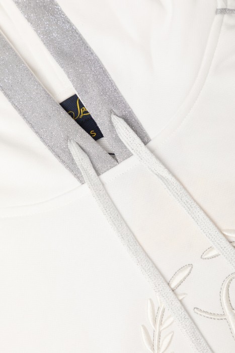 худи  модель barriera из хлопка спереди