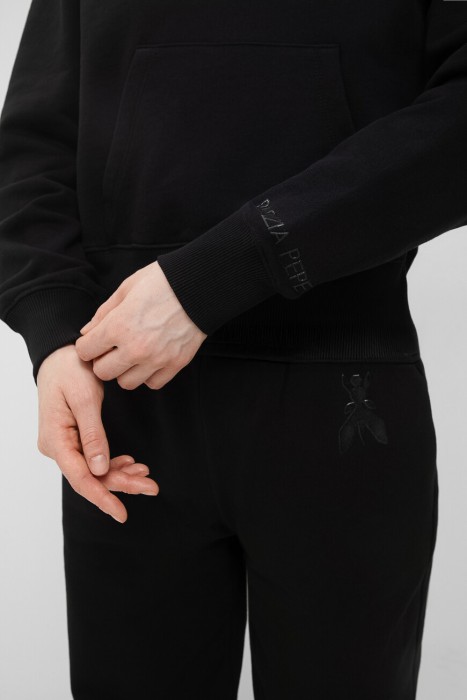 худи  модель из коллекции essential из хлопка спереди