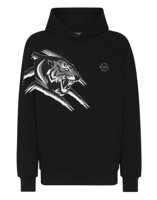 худи  от бренда plein sport вид слева