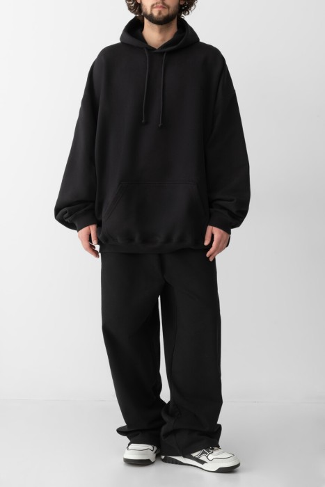 худи  из хлопка спереди