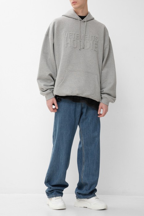 худи  из хлопка спереди