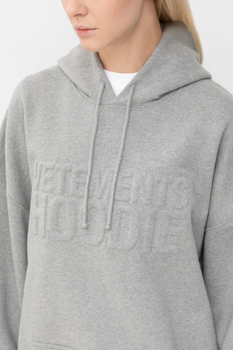 худи  универсального стиля с лицевой стороны