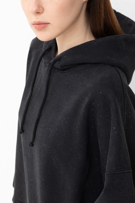 худи  для взрослого возраста с изнаночной стороны