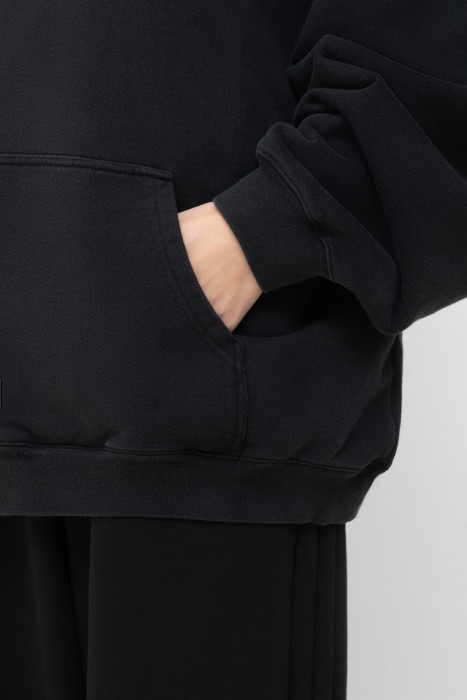 худи  для взрослого возраста с изнаночной стороны