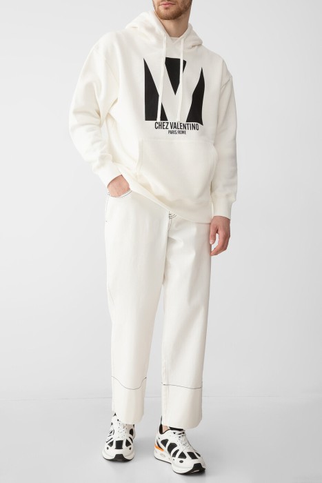 худи  из хлопка спереди