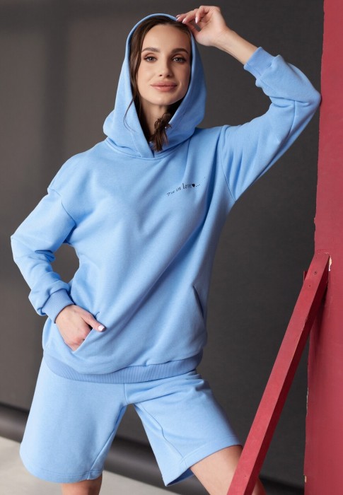 Товар голубого цвета с внутренней стороны