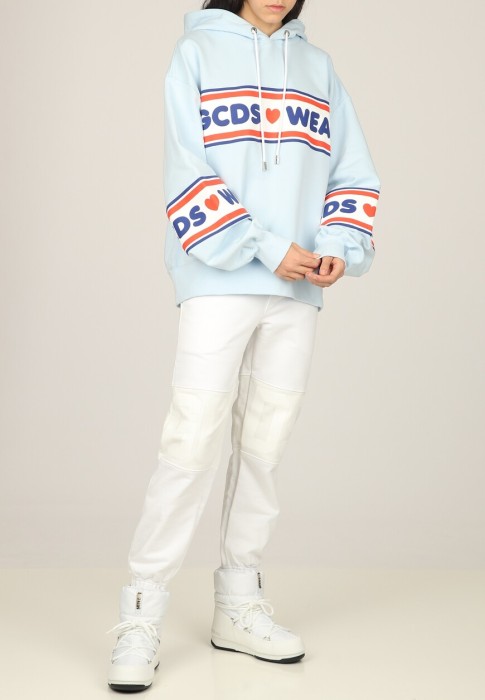 худи  от бренда gcds вид слева