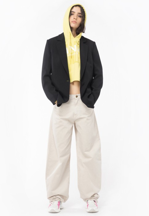 худи  от бренда pinko вид слева