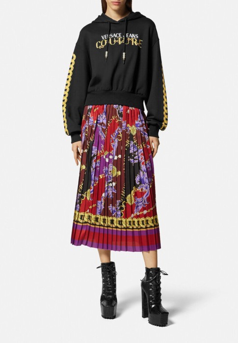 худи  от бренда versace jeans couture вид слева