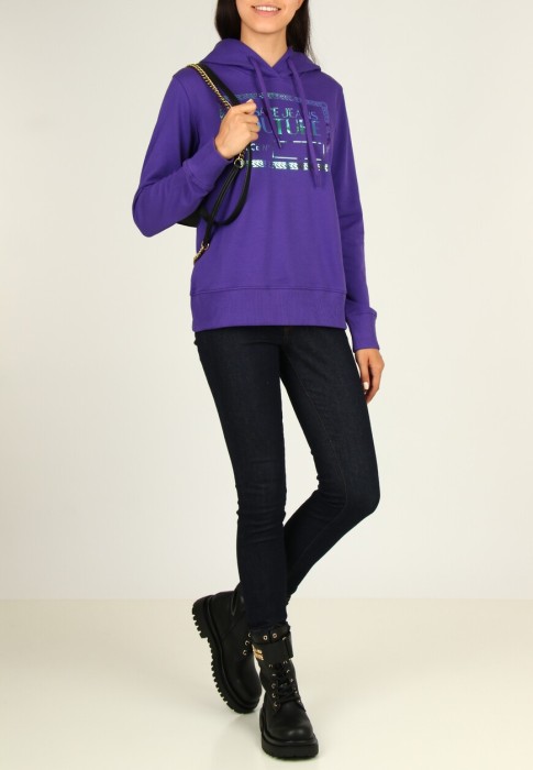 худи  от бренда versace jeans couture вид слева