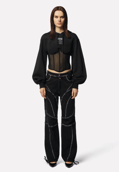 худи  из италии вид сбоку