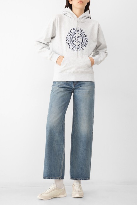 худи  из хлопка спереди