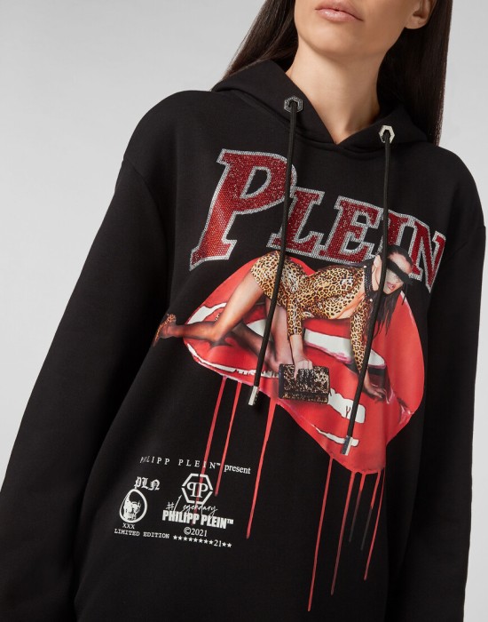 худи  универсального стиля с лицевой стороны