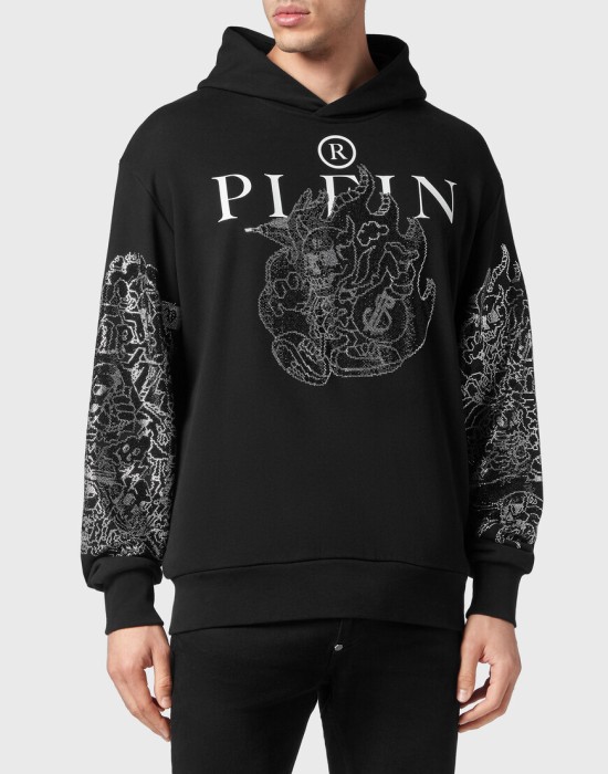 худи  от бренда philipp plein вид слева