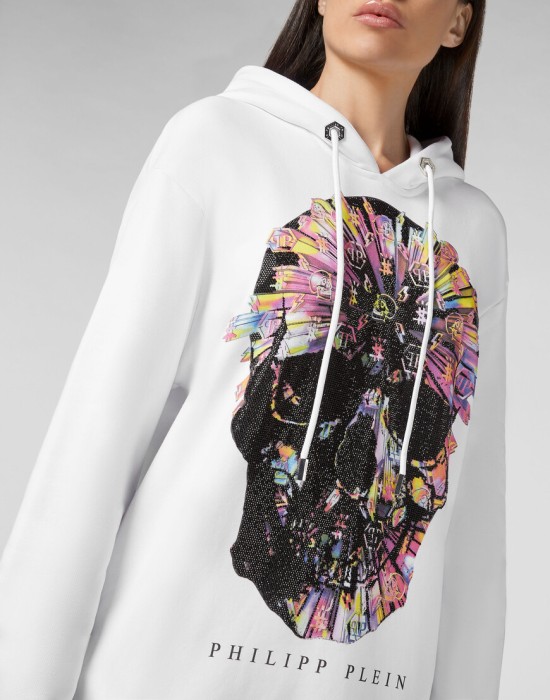 худи  универсального стиля с лицевой стороны