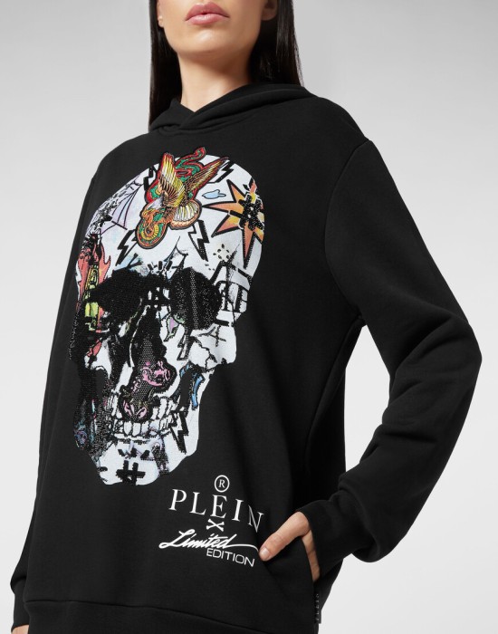 худи  универсального стиля с лицевой стороны