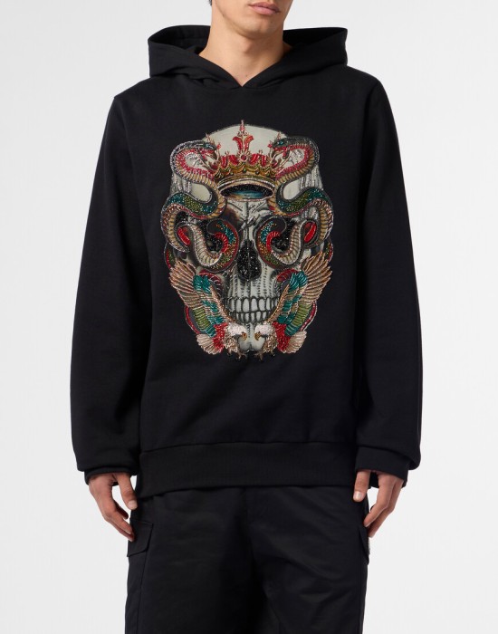 худи  от бренда philipp plein вид слева