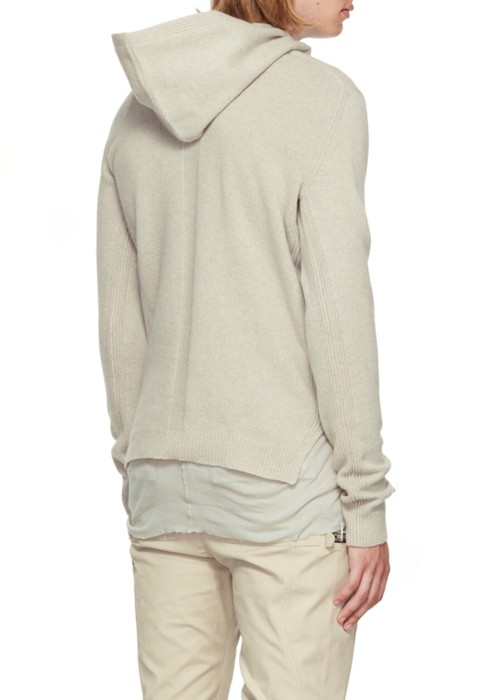 худи  от бренда rick owens вид слева