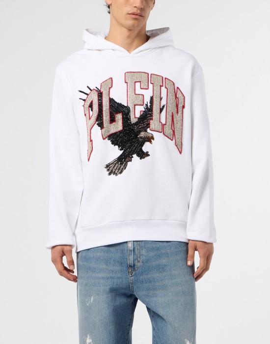 худи  от бренда philipp plein вид слева