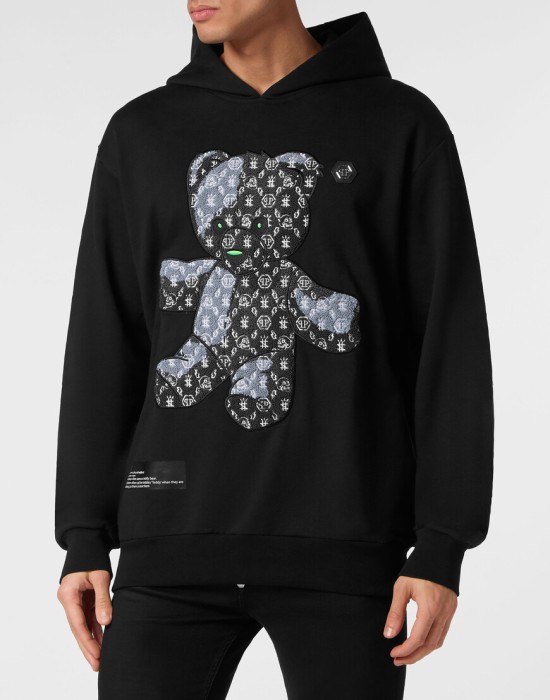 худи  от бренда philipp plein вид слева