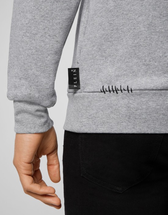 худи  универсального стиля с лицевой стороны